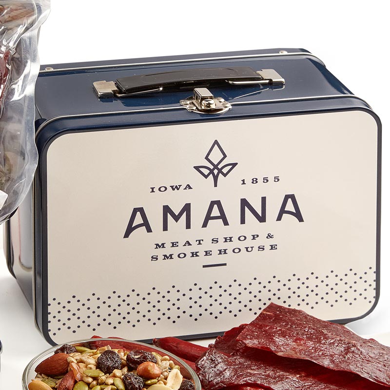 amana meatshop metal lunch box