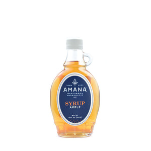 bottle of amana apple syrup