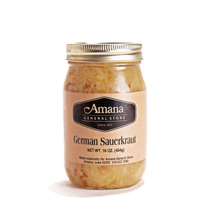 jar of german sauerkraut