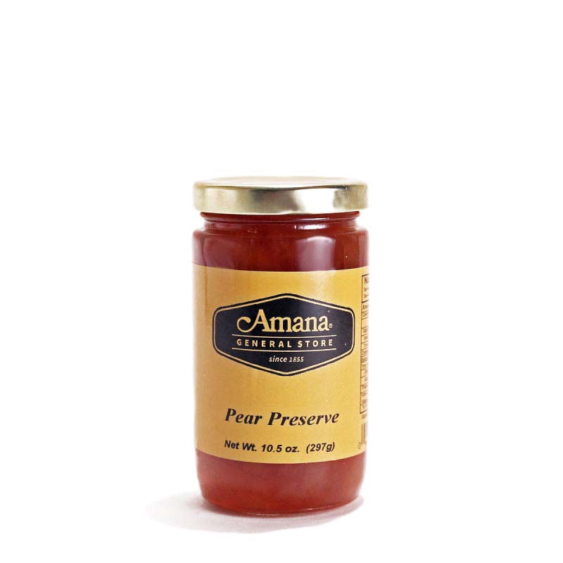 jar of pear preserve