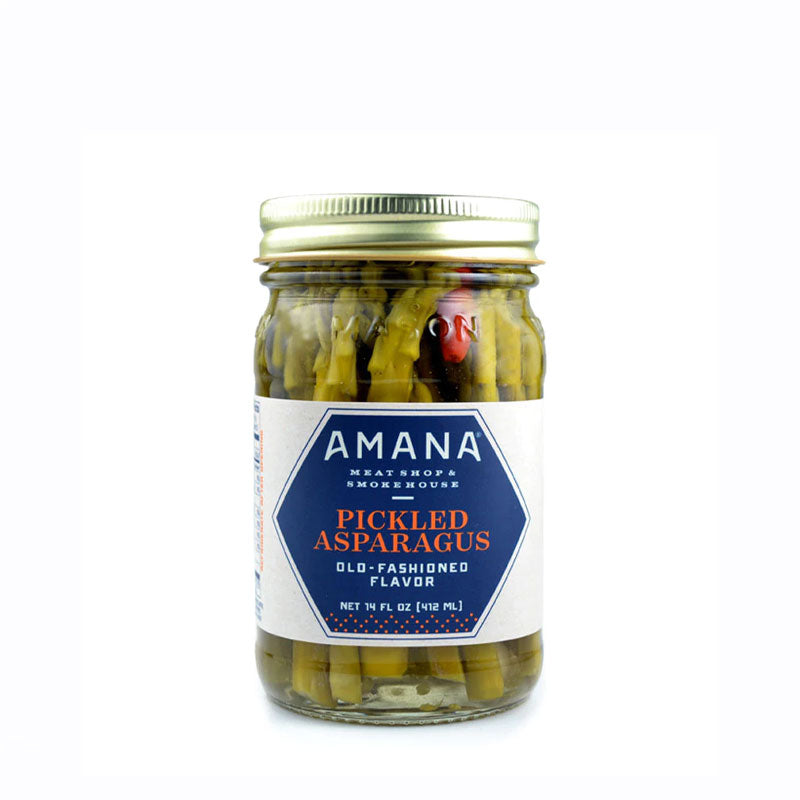 jar of pickled asparagus