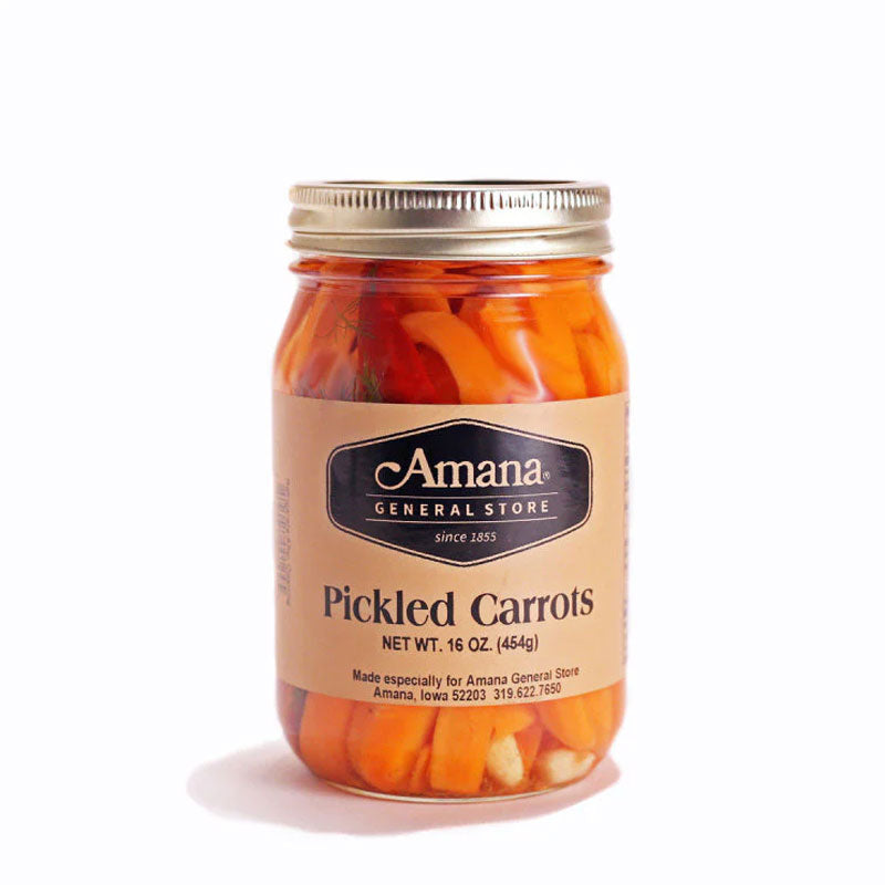 jar of pickled carrots